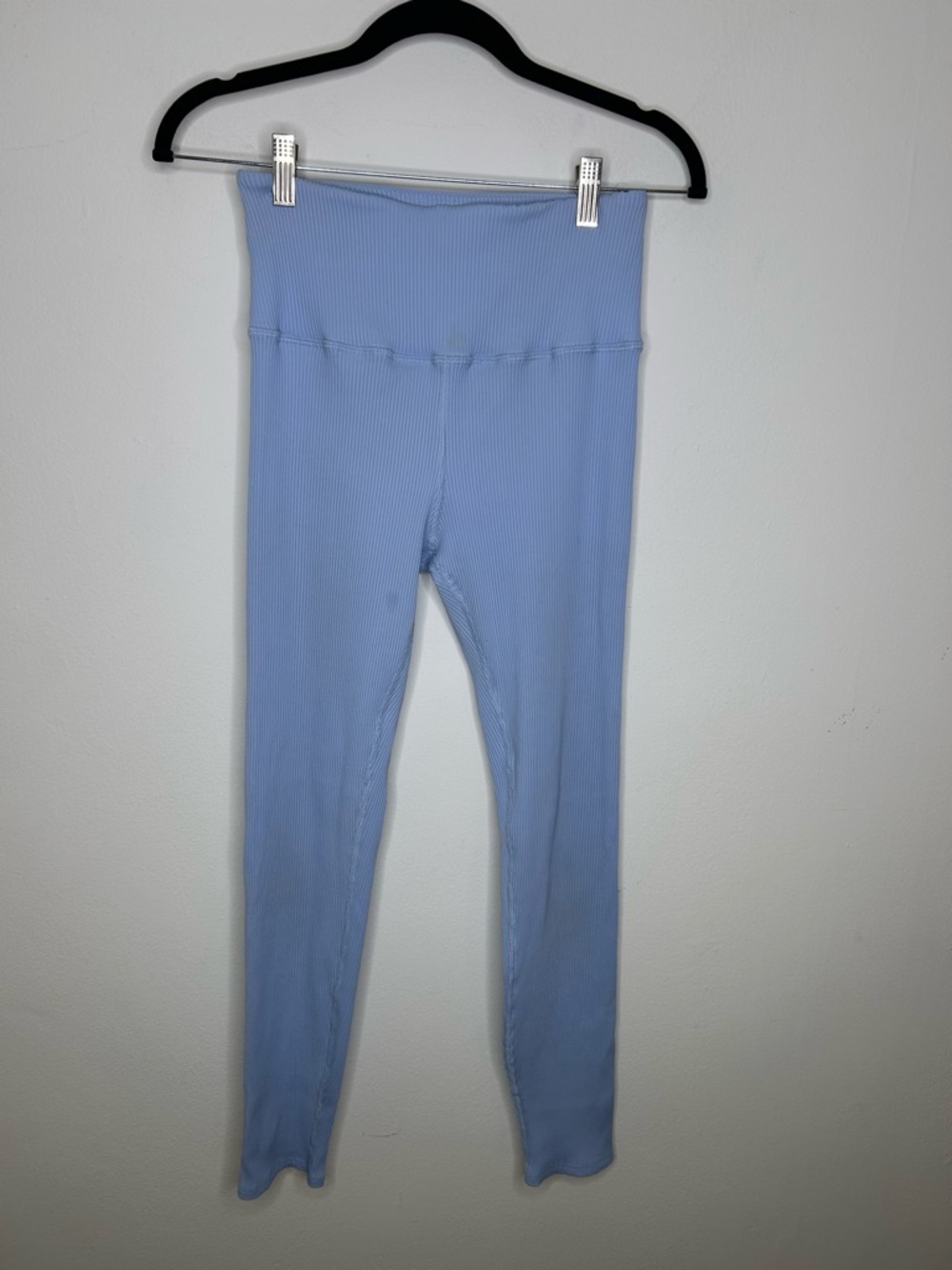 CARBON38 High Rise Ribbed Legging blue size large - Picture 3 of 6
